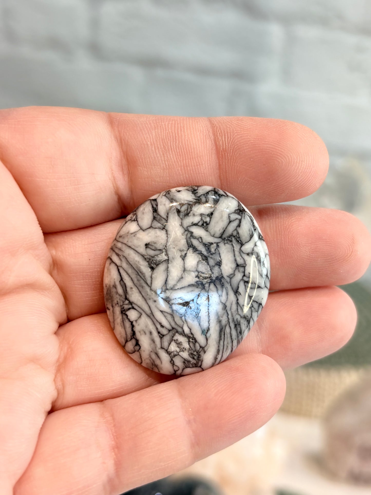 PI4 - Pierre roulée plate de Pinolite
