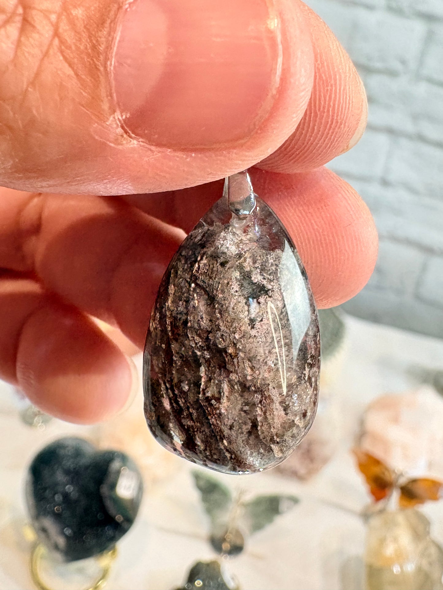 Lodo1 - Pendentif en lodolite