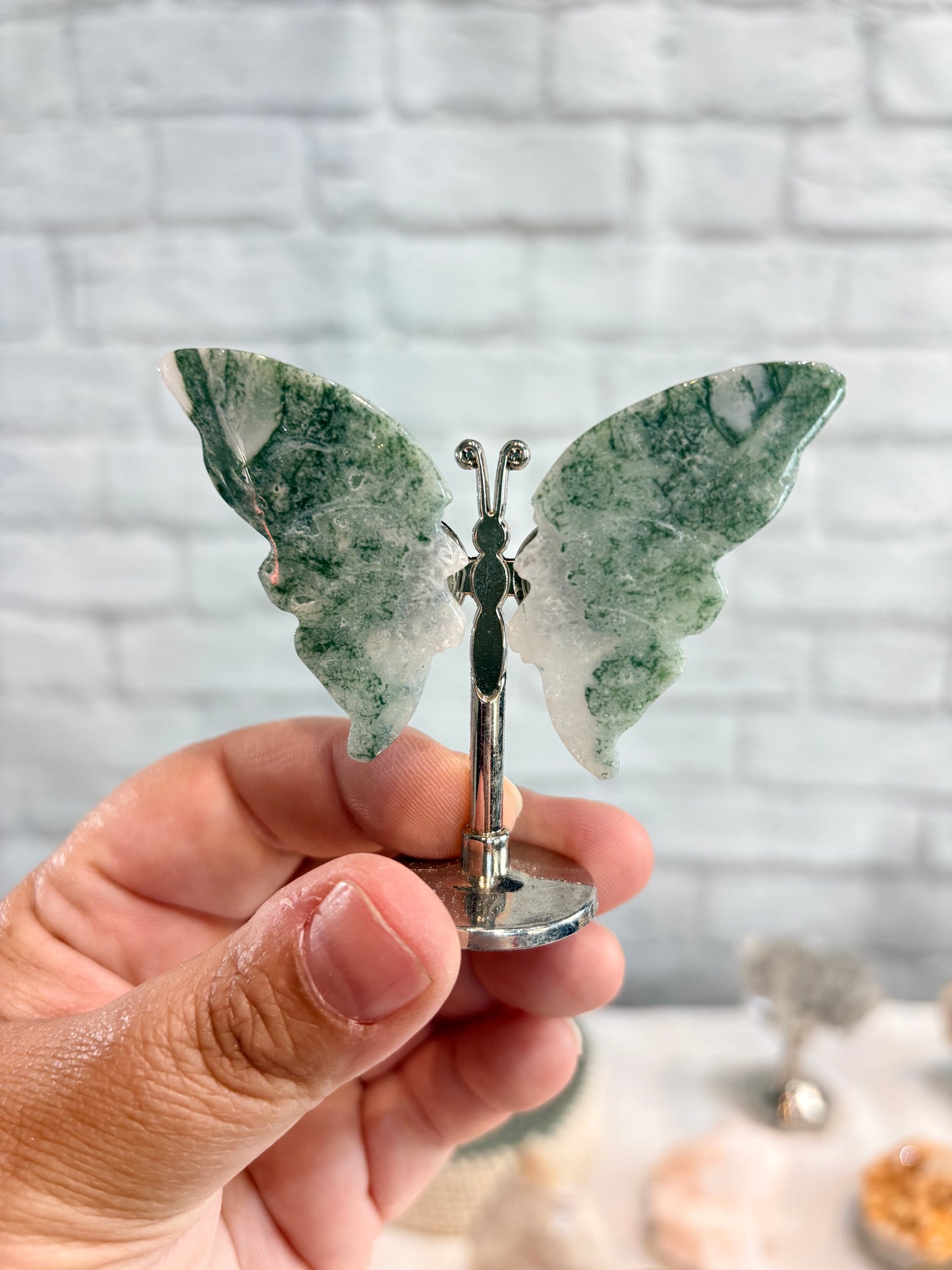 PAA2 - Petit Papillon agate mousse