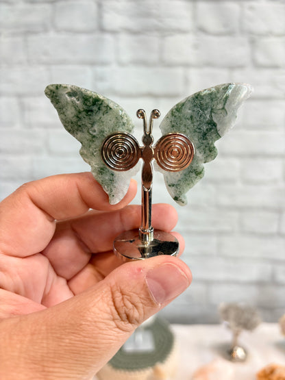 PAA2 - Petit Papillon agate mousse