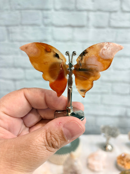 PAA3 - Petit Papillon cornaline