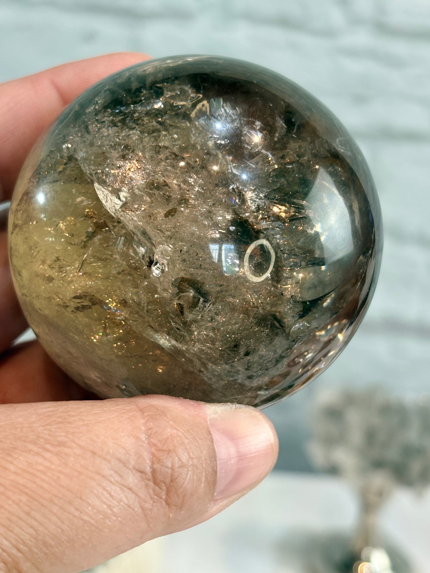 QF1 - Sphère de quartz fumé
