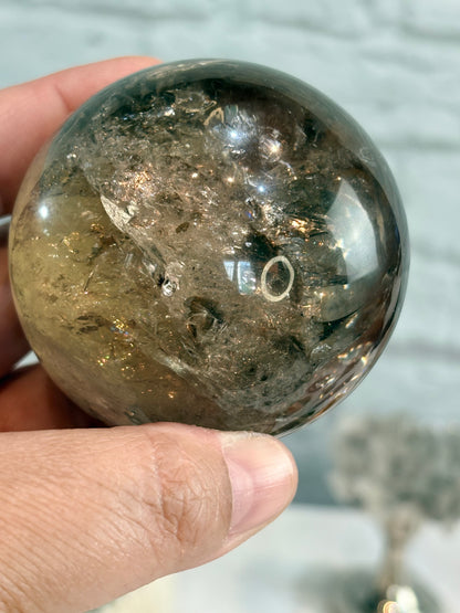 QF1 - Sphère de quartz fumé