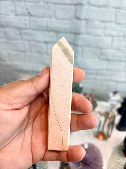 JO4 - Pointe de jaspe océan pastel