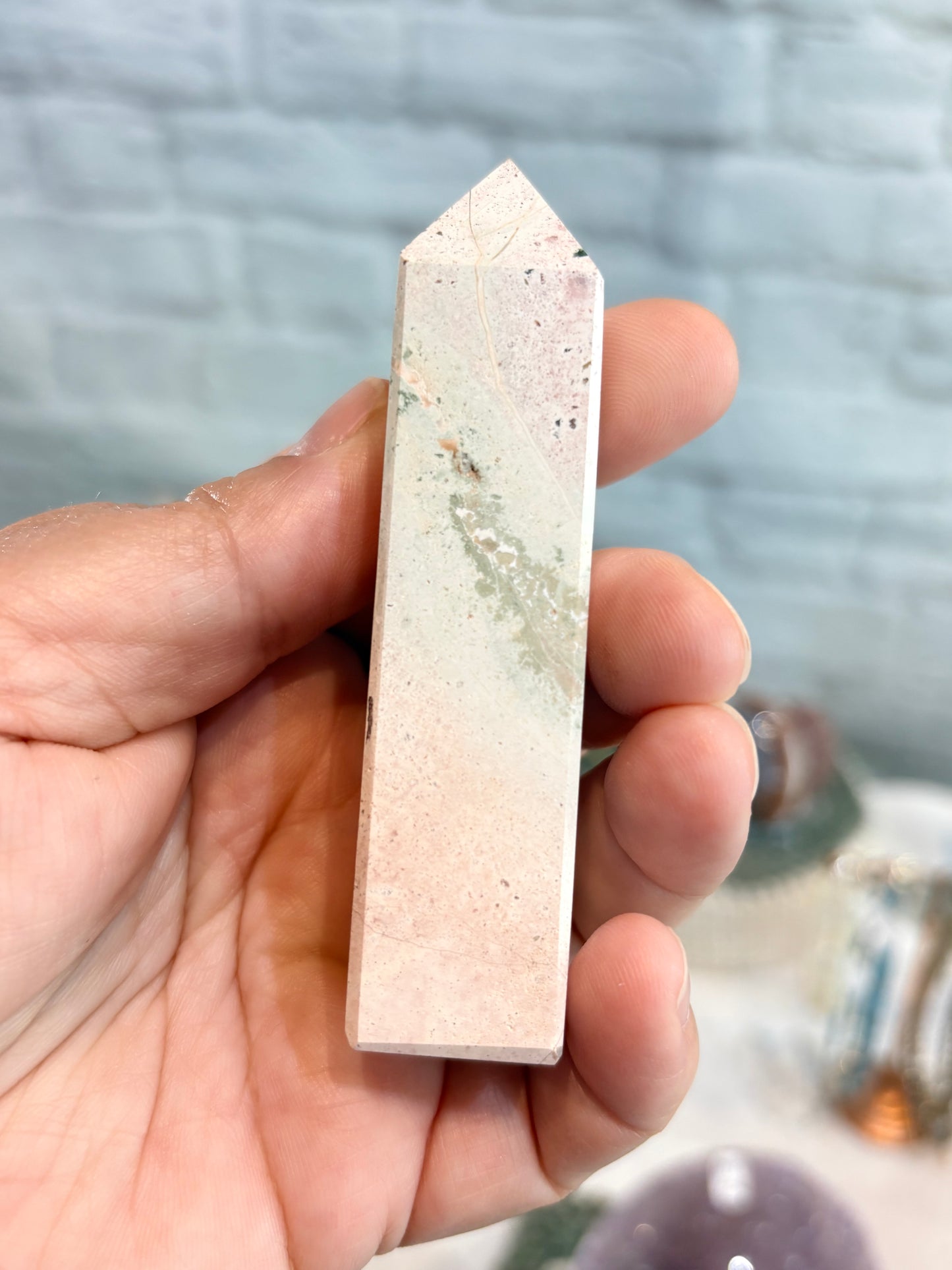 JO5 - Pointe de jaspe océan pastel