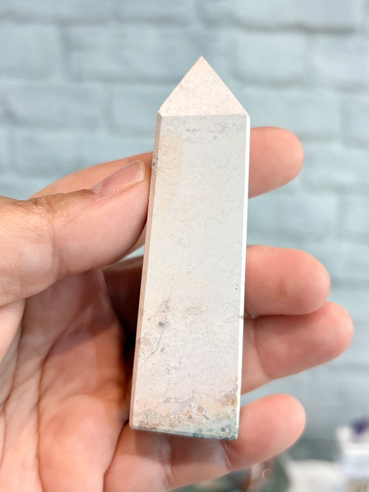 JO6 - Pointe de jaspe océan pastel