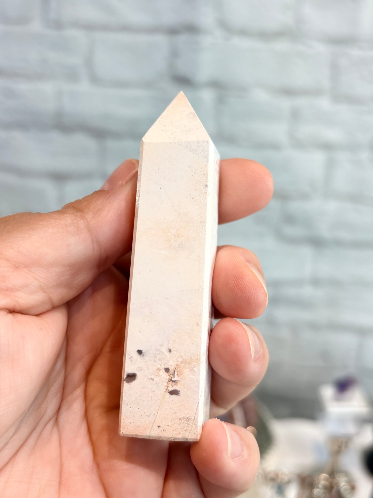 JO6 - Pointe de jaspe océan pastel