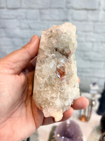 APP3 - Apophyllite verte et stilbite