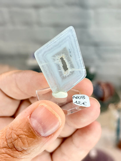 APO8 - Agate polyédrique du Brésil