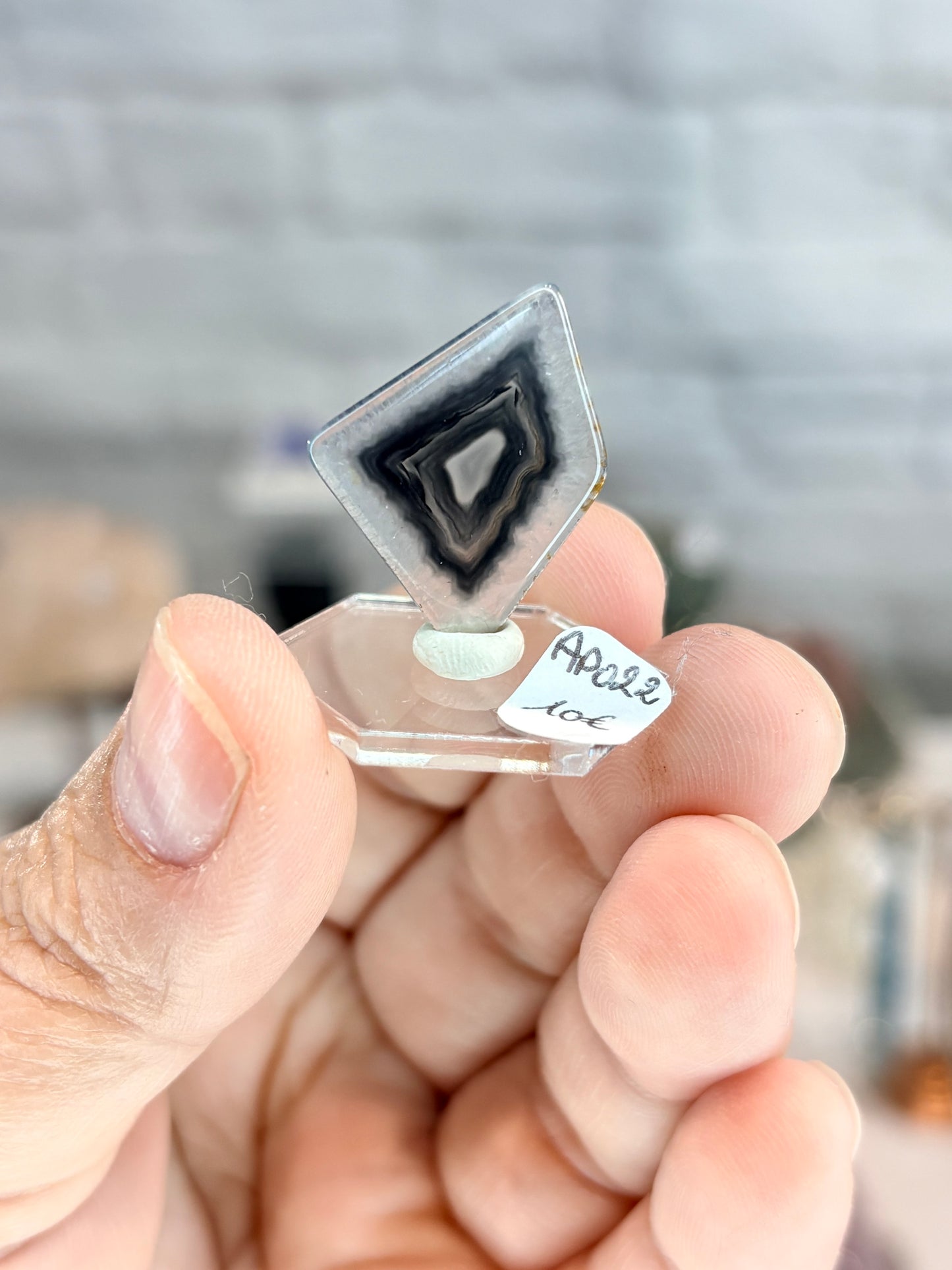 APO22 - Agate polyédrique du Brésil