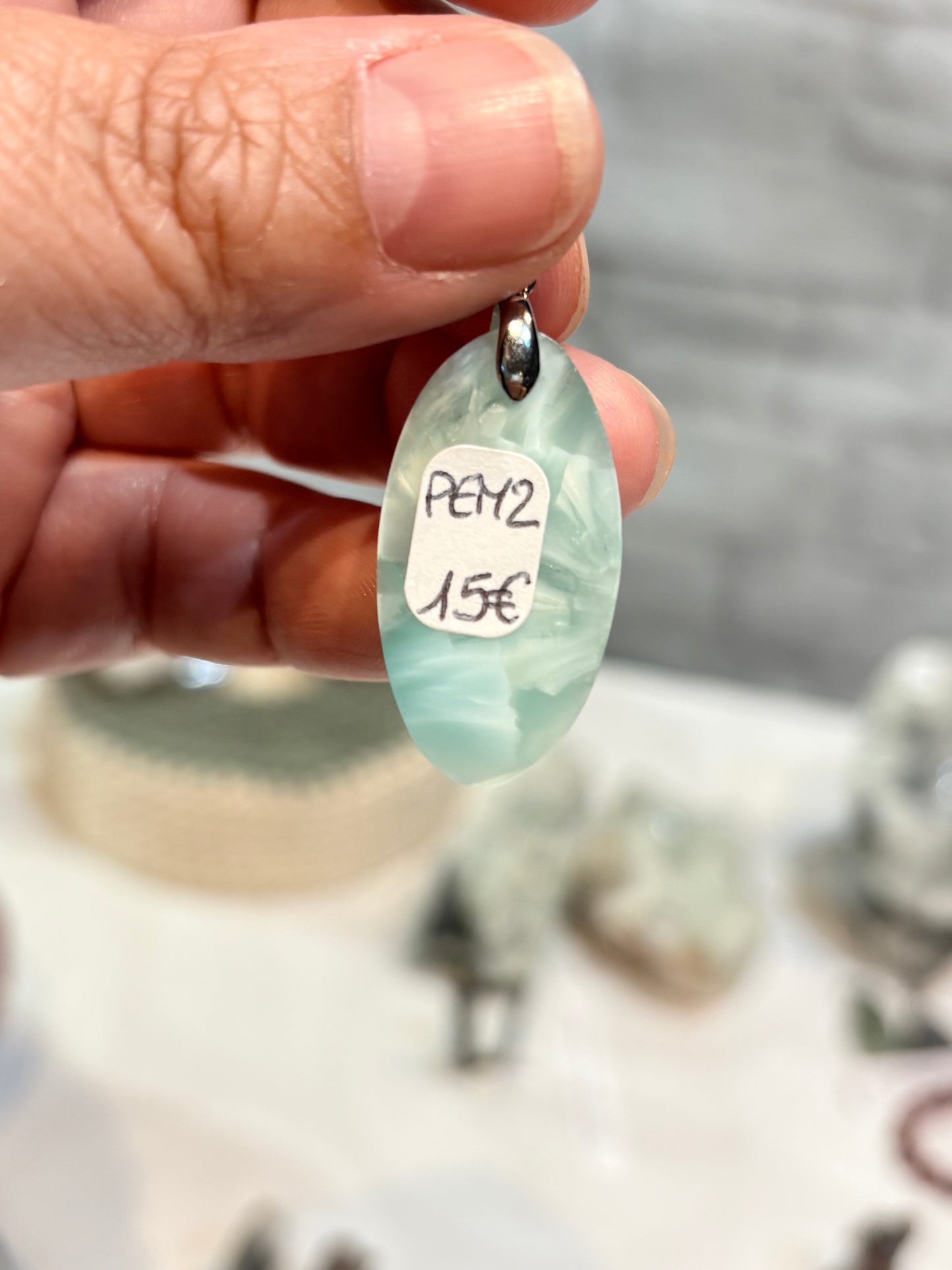 PEM2 - Pendentif hemimorphite