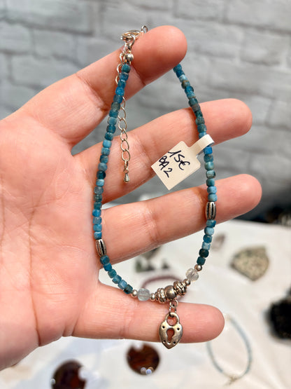 BA2 - Bracelet de cheville apatite
