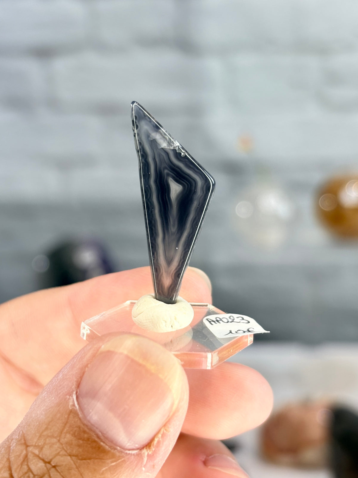 APO23 - Agate polyédrique du Brésil