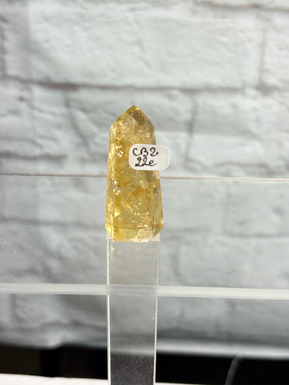 CB2 - Pointe de citrine du Brésil
