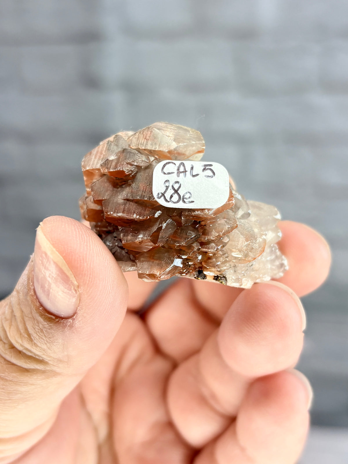 CAL5 - calcite pagode brute
