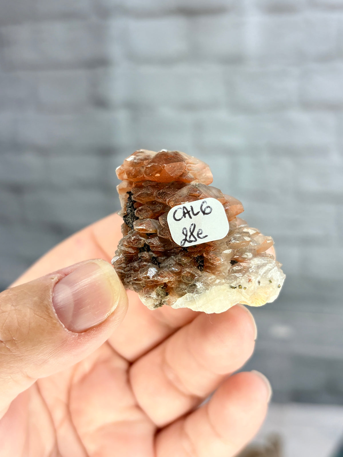 CAL6 - calcite pagode brute