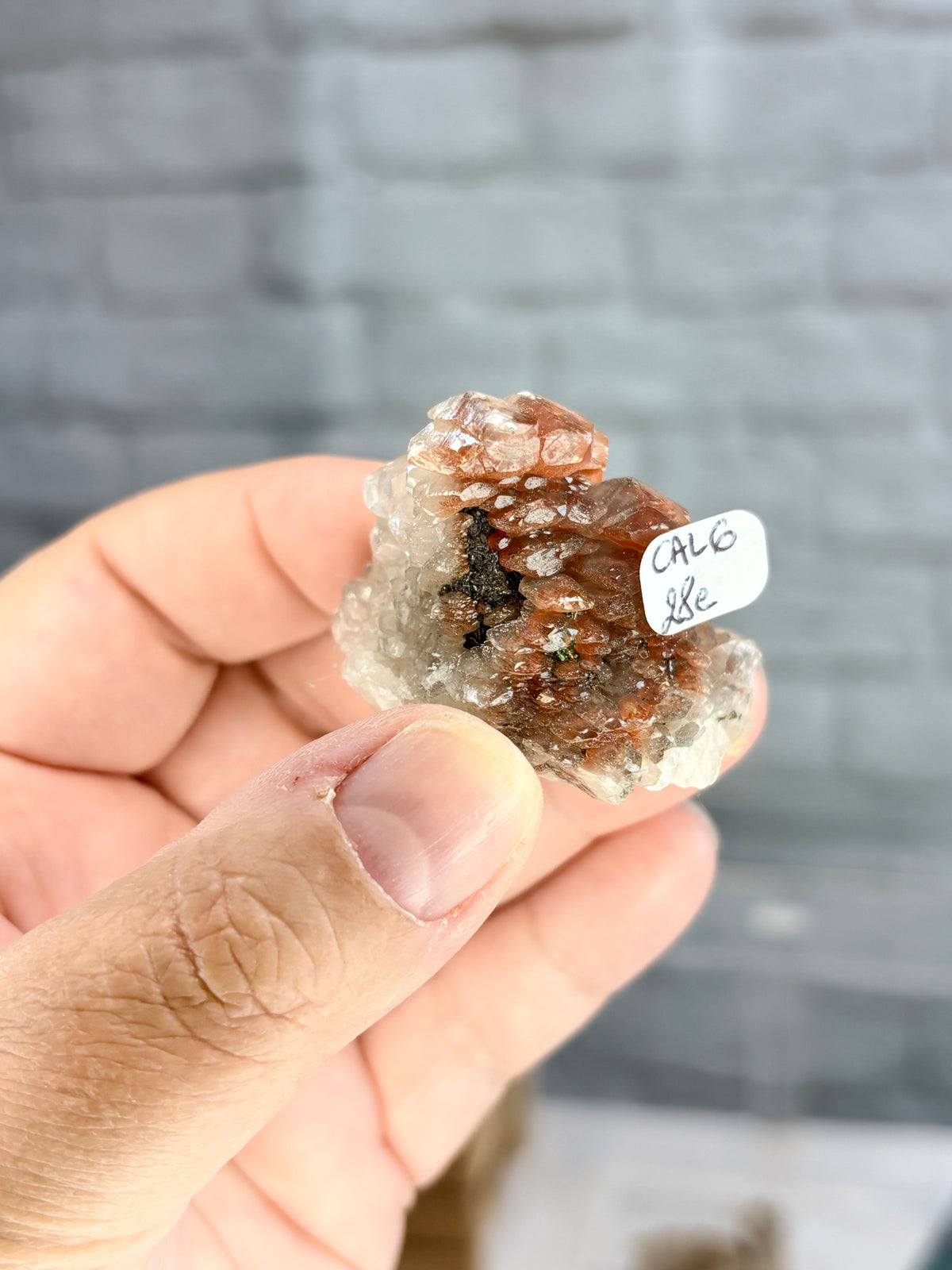 CAL6 - calcite pagode brute