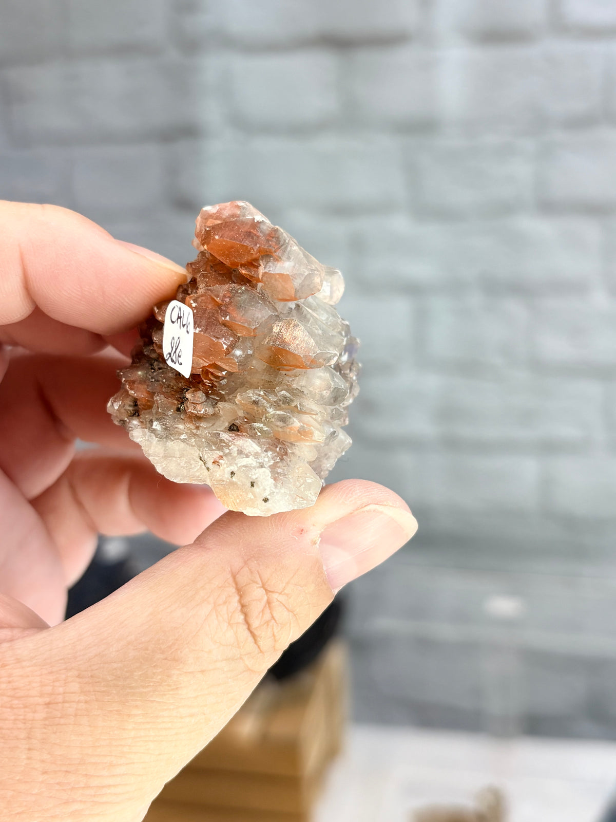 CAL6 - calcite pagode brute