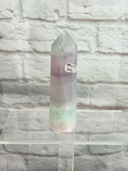 TFL1 - Pointe en fluorite lavande