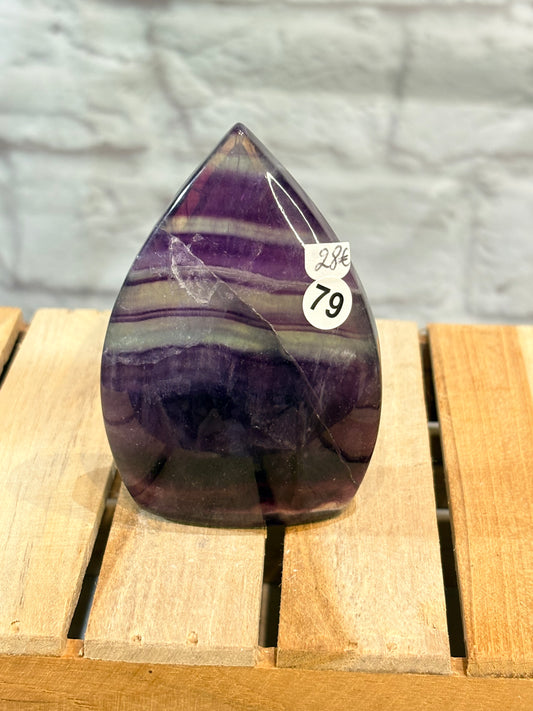 Forme libre en fluorite
