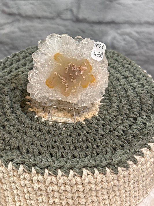 FAG1 - Fleur d’Agate cristallisée