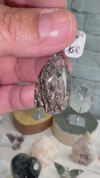Lodo1 - Pendentif en lodolite