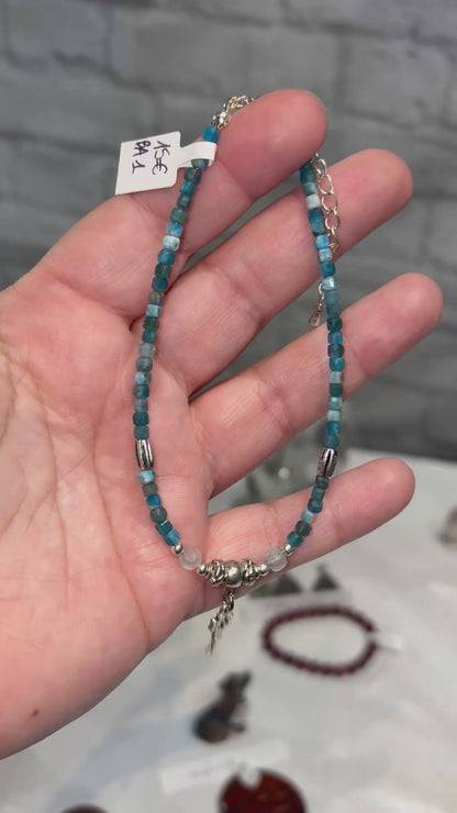 BA1 - Bracelet de cheville apatite