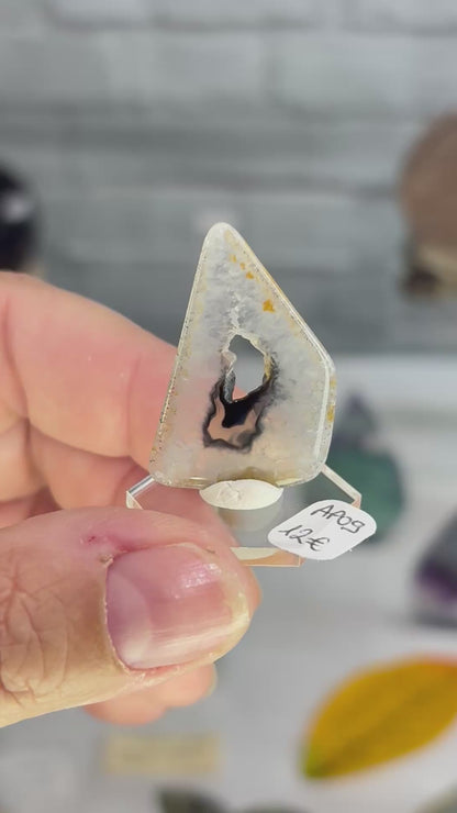 APO9 - Agate polyédrique du Brésil