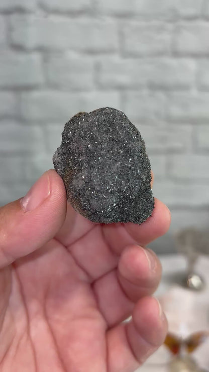 HEM3 - Hématite sur pouzzolane (France)
