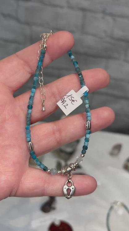 BA2 - Bracelet de cheville apatite